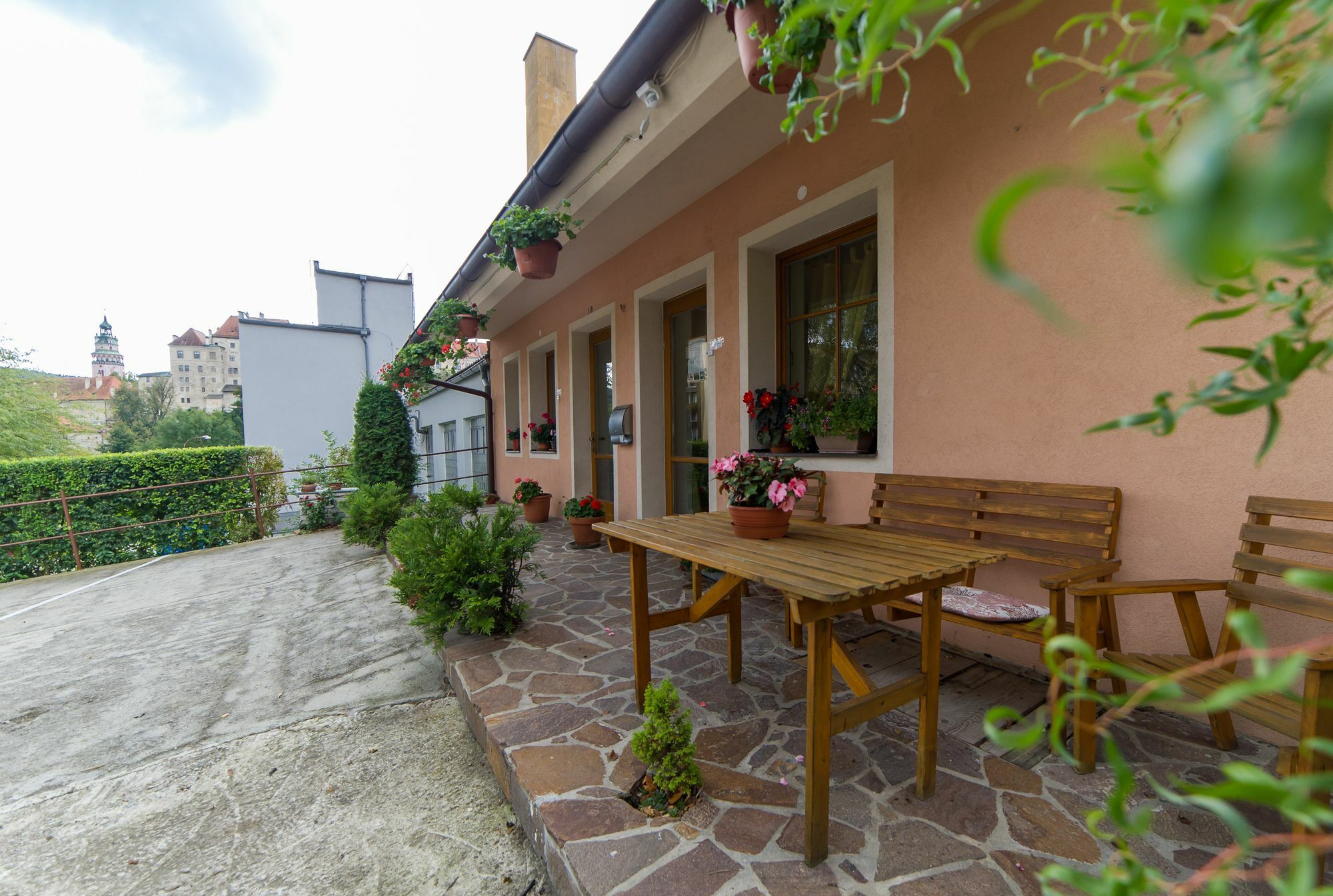 Penzion Na Spicaku Cesky Krumlov Bagian luar foto